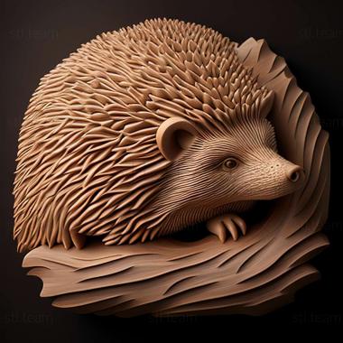 3D model hedgehog (STL)